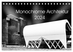Monochrome Architektur (Tischkalender 2024 DIN A5 quer), CALVENDO Monatskalender - Wolf, David