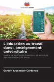 L'éducation au travail dans l'enseignement universitaire