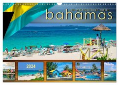 Die Westindischen Inseln - Bahamas (Wandkalender 2024 DIN A3 quer), CALVENDO Monatskalender