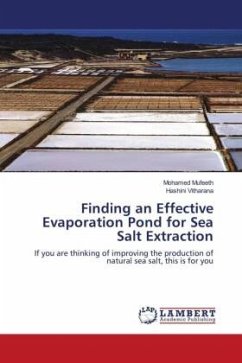 Finding an Effective Evaporation Pond for Sea Salt Extraction
