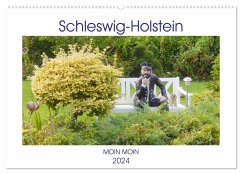 Schleswig-Holstein Moin Moin (Wandkalender 2024 DIN A2 quer), CALVENDO Monatskalender