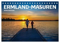 ERMLAND MASUREN (Tischkalender 2024 DIN A5 quer), CALVENDO Monatskalender - Maertens, Bernd