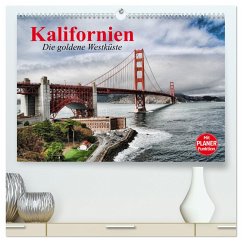 Kalifornien. Die goldene Westküste (hochwertiger Premium Wandkalender 2024 DIN A2 quer), Kunstdruck in Hochglanz