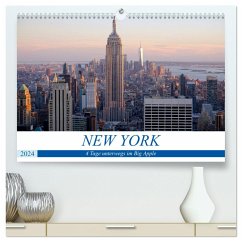 New York - 4 Tage unterwegs im Big Apple (hochwertiger Premium Wandkalender 2024 DIN A2 quer), Kunstdruck in Hochglanz - Dorn, Markus