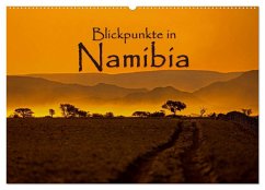 Blickpunkte in Namibia (Wandkalender 2024 DIN A2 quer), CALVENDO Monatskalender