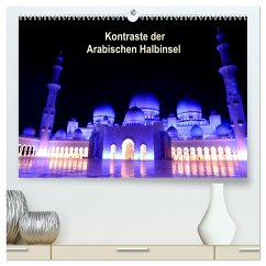 Kontraste der Arabischen Halbinsel (hochwertiger Premium Wandkalender 2024 DIN A2 quer), Kunstdruck in Hochglanz