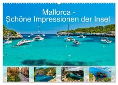 Mallorca - Schöne Impressionen der Insel (Wandkalender 2024 DIN A2 quer), CALVENDO Monatskalender