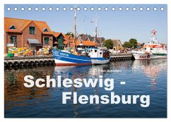 Schleswig-Flensburg (Tischkalender 2024 DIN A5 quer), CALVENDO Monatskalender