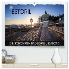 ESTORIL - die schönsten Badeorte Lissabons (hochwertiger Premium Wandkalender 2024 DIN A2 quer), Kunstdruck in Hochglanz - Thoermer, Val