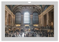 New York ¿ Von Brooklyn zur Grand Central Station (Wandkalender 2024 DIN A4 quer), CALVENDO Monatskalender