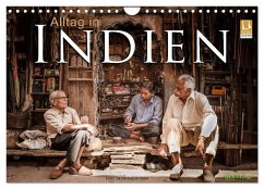 Alltag in Indien (Wandkalender 2024 DIN A4 quer), CALVENDO Monatskalender - Benninghofen, Jens