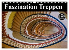 Faszination Treppen (Wandkalender 2024 DIN A3 quer), CALVENDO Monatskalender - Buchspies, Carina