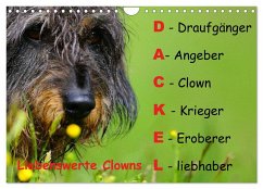 Liebenswerte Clowns (Wandkalender 2024 DIN A4 quer), CALVENDO Monatskalender