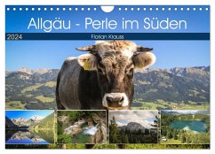 Allgäu - Perle im Süden (Wandkalender 2024 DIN A4 quer), CALVENDO Monatskalender