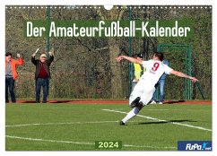 Der Amateurfußball-Kalender (Wandkalender 2024 DIN A3 quer), CALVENDO Monatskalender
