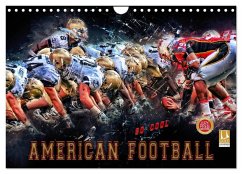 American Football - so cool (Wandkalender 2024 DIN A4 quer), CALVENDO Monatskalender