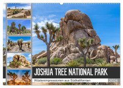 JOSHUA TREE NATIONAL PARK Wüstenimpressionen aus Südkalifornien (Wandkalender 2024 DIN A2 quer), CALVENDO Monatskalender - Viola, Melanie