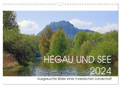 Hegau und See (Wandkalender 2024 DIN A3 quer), CALVENDO Monatskalender - Horstkötter, Christian