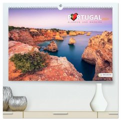 Portugal - Algarve und Madeira (hochwertiger Premium Wandkalender 2024 DIN A2 quer), Kunstdruck in Hochglanz