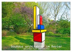 Bauhaus-Architektur im Ruhrgebiet (Wandkalender 2024 DIN A2 quer), CALVENDO Monatskalender - Hermann, Bernd