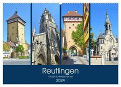 Reutlingen - Tor zur Schwäbischen Alb (Wandkalender 2024 DIN A2 quer), CALVENDO Monatskalender