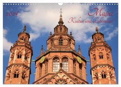 Mainz Kultur und Lebenslust (Wandkalender 2024 DIN A3 quer), CALVENDO Monatskalender - Selection, Prime