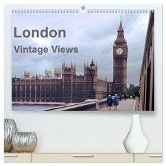 London - Vintage Views (hochwertiger Premium Wandkalender 2024 DIN A2 quer), Kunstdruck in Hochglanz