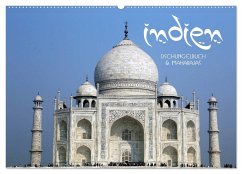 Indien - Dschungelbuch und Maharajas (Wandkalender 2024 DIN A2 quer), CALVENDO Monatskalender