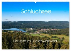 Schluchsee Naturpark Südschwarzwald (Wandkalender 2024 DIN A2 quer), CALVENDO Monatskalender