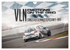 EMOTIONS ON THE GRID - VLN Langstreckenmeisterschaft Nürburgring (Wandkalender 2024 DIN A4 quer), CALVENDO Monatskalender - Schick, Christian