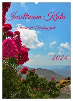 Inseltraum Kreta - Sehenswerte Ausflugsziele (Wandkalender 2024 DIN A2 hoch), CALVENDO Monatskalender