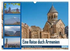 Eine Reise durch Armenien (Wandkalender 2024 DIN A3 quer), CALVENDO Monatskalender