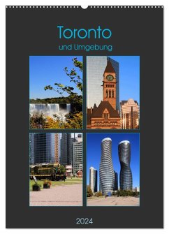 Toronto und Umgebung (Wandkalender 2024 DIN A2 hoch), CALVENDO Monatskalender