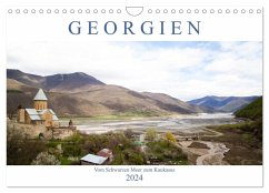 Georgien - Vom Schwarzen Meer zum Kaukasus (Wandkalender 2024 DIN A4 quer), CALVENDO Monatskalender