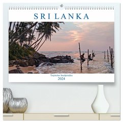 Sri Lanka, tropisches Inselparadies (hochwertiger Premium Wandkalender 2024 DIN A2 quer), Kunstdruck in Hochglanz