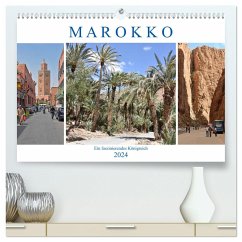 MAROKKO, ein faszinierendes Königreich (hochwertiger Premium Wandkalender 2024 DIN A2 quer), Kunstdruck in Hochglanz - Senff, Ulrich