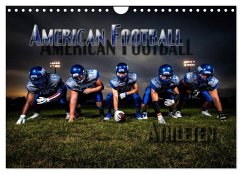 American Football - Athleten (Wandkalender 2024 DIN A4 quer), CALVENDO Monatskalender