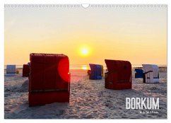 Borkum - Wo die Zeit still steht. (Wandkalender 2024 DIN A3 quer), CALVENDO Monatskalender