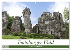 Teutoburger Wald - Natur und Kultur (Wandkalender 2024 DIN A2 quer), CALVENDO Monatskalender