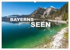 Bayerns schönste Seen (Wandkalender 2024 DIN A2 quer), CALVENDO Monatskalender