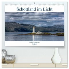 Schottland im Licht (hochwertiger Premium Wandkalender 2024 DIN A2 quer), Kunstdruck in Hochglanz