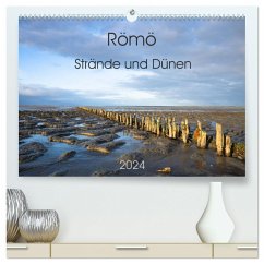 Römö - Strände und Dünen (hochwertiger Premium Wandkalender 2024 DIN A2 quer), Kunstdruck in Hochglanz