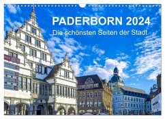 Paderborn - Die schönsten Seiten der Stadt (Wandkalender 2024 DIN A3 quer), CALVENDO Monatskalender