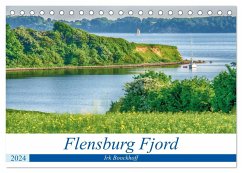 Flensburg Fjord (Tischkalender 2024 DIN A5 quer), CALVENDO Monatskalender - Boockhoff, Irk