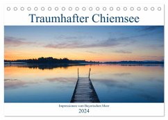 Traumhafter Chiemsee ¿ Impressionen vom Bayerischen Meer (Tischkalender 2024 DIN A5 quer), CALVENDO Monatskalender - Wermter, Christof