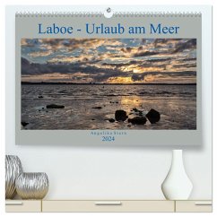 Laboe - Urlaub am Meer (hochwertiger Premium Wandkalender 2024 DIN A2 quer), Kunstdruck in Hochglanz - Stern, Angelika
