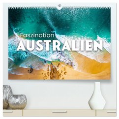 Faszination Australien - Impressionen vom Land Down Under (hochwertiger Premium Wandkalender 2024 DIN A2 quer), Kunstdruck in Hochglanz - Monkey, Happy