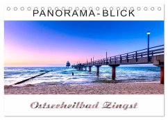 Panorama-Blick Ostseeheilbad Zingst (Tischkalender 2024 DIN A5 quer), CALVENDO Monatskalender