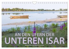 An den Ufern der Unteren Isar (Wandkalender 2024 DIN A4 quer), CALVENDO Monatskalender