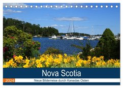 Nova Scotia - Neue Bilderreise durch Kanadas Osten (Tischkalender 2024 DIN A5 quer), CALVENDO Monatskalender - Langner, Klaus